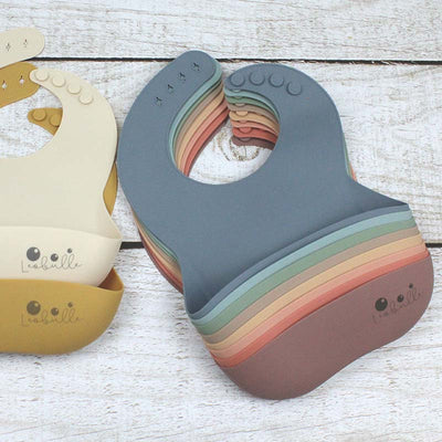 Bavoir silicone - 10 couleurs disponibles