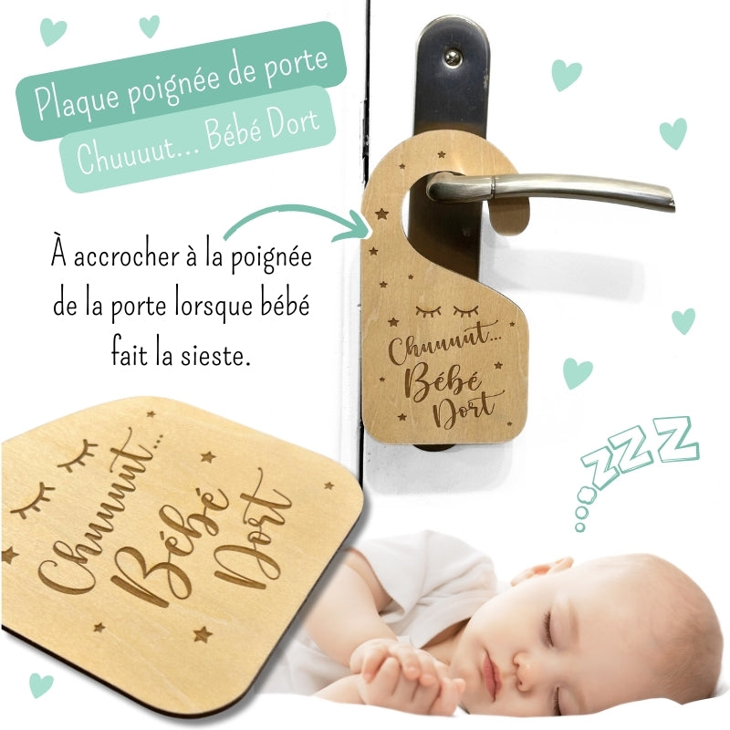 Plaque porte bebe on sale