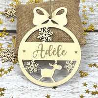 Boule de Noël Personnalisée - Prénom