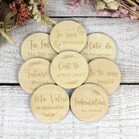 Photo grossesse carte etape