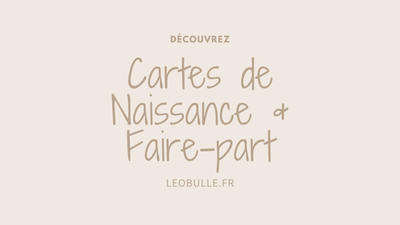 Cartes de Naissance & Faire-part