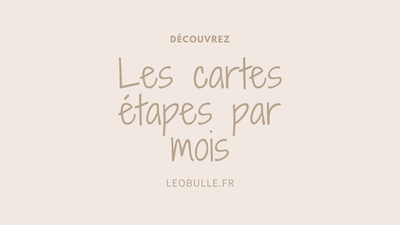 Les Cartes Etapes par Mois
