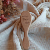 Brosse bébé à poils - Feuille - Thiméo