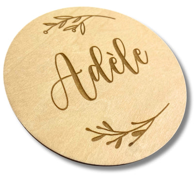 Carte naissance personnalisée au prénom