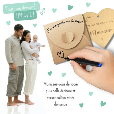 Cadeau Parrain Décapsuleur + Dessous De Verre - Annonce Naissance, Anniversaire & Fête Des Parrains Cadeau Parrain Décapsuleur + Dessous De Verre - Annonce Naissance, Anniversaire & Fête Des Parrains