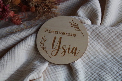 Carte 10 cm - Bienvenue Ysia