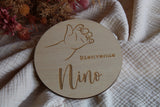 Carte 14 cm - Bienvenue Nino