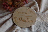 Carte 14 cm - Je m'appelle Pauline