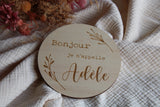 Carte 14 cm - Je m'appelle Adèle