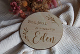 Carte 14 cm - Je m'appelle Eden