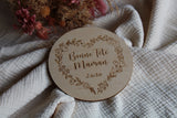 Carte 14 cm - Bonne fête Maman - Jade