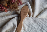Lot Brosse bébé en poils & picots - Feuille - Aylin