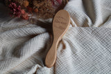 Brosse bébé en poils - Feuille - Roxane
