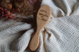Brosse bébé en poils - Feuille - Gabriella