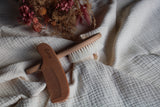 Brosse bébé en poils & Peigne - Lapin - Romy