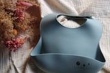 Bavoir en silicone - Couleur bleu - Aaron