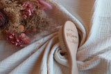 Brosse bébé en poils - Feuille - Maïa