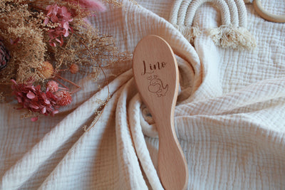 Brosse bébé à picots - Dino - Lino
