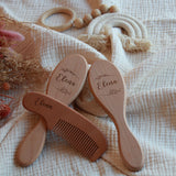 Kit brosses & peigne - Feuille - Elena