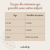 Mon premier Memory de Pâques en bois évolutif 🐣
