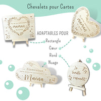 support pour carte etape