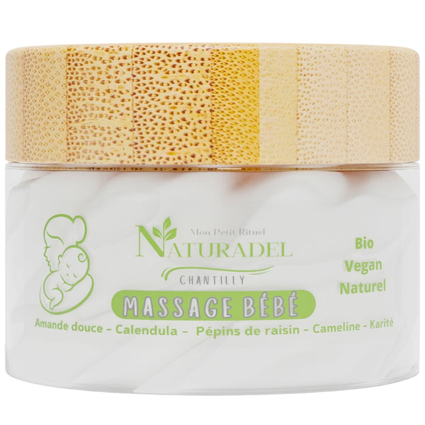 Crème massage bébé