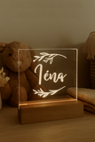 Veilleuse Personnalisée avec Prénom Gravé